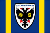 AFC Wimbledon Football Club Flag