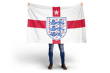England Creston St George Football Flag
