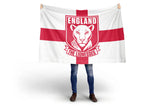 England Lionesses Team Crest Flag