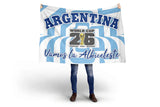 Argentina World Cup 2026 Football Supporter Flag