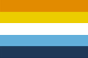 Aroace Pride flag