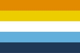 Aroace Pride flag