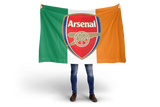 Arsenal Irish Tricolour Flag