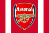 Arsenal Football Club Crest Flag