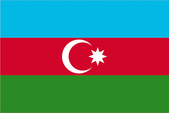 Azerbaijan National Flag