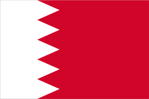 Bahrain National Flag