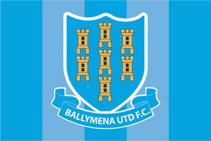 Ballymena United Football Club Flag