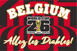 Belgium World Cup 2026 Football Supporter Flag