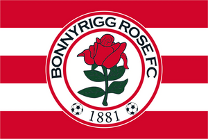 Bonnyrigg Rose Football Club Flag