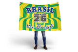 Brazil World Cup 2026 Football Supporter Flag