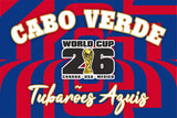 Cape Verde World Cup 2026 Football Supporter Flag
