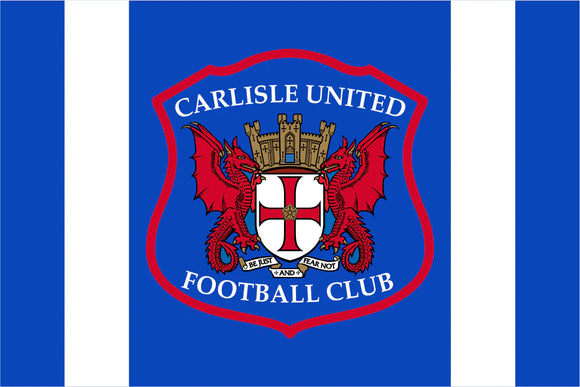 Carlisle United  Football Club Flag