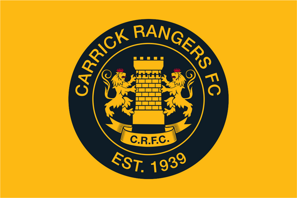 Carrick Rangers Football Club Flag