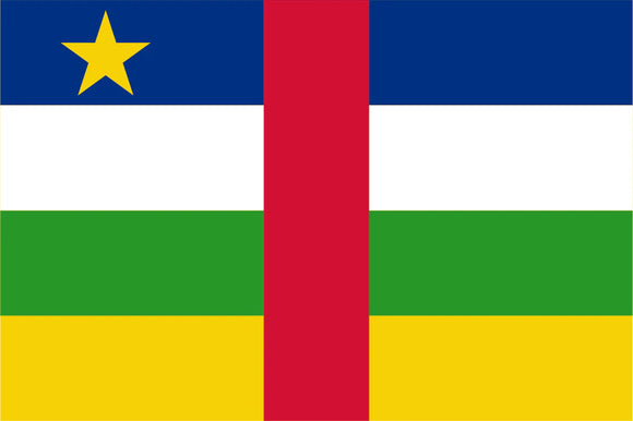 Central African Republic National Flag