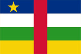 Central African Republic National Flag