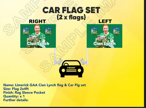 Limerick car flags Cian Lynch Car Flags