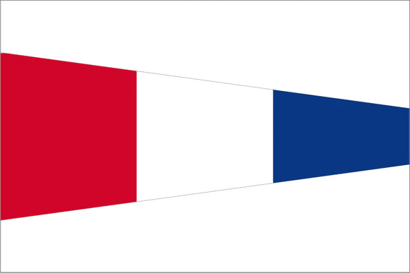 Numeral Pennant Code 3 Flag