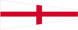 Numeral Pennant Code 8 Flag