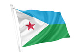Djibouti National Flag
