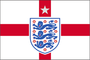 England Creston St George Football Flag
