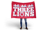 England Three Lions Flag