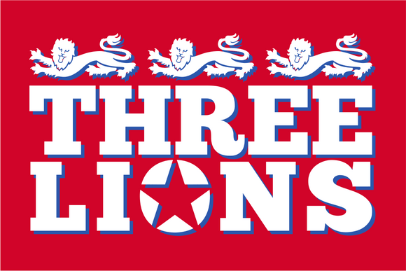 England Three Lions Flag