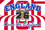 England World Cup 2026 Football Supporter Flag