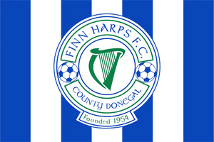 Finn Harps Striped Football Club Flag