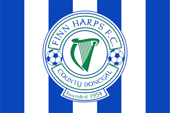 Finn Harps Striped Football Club Flag