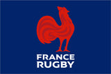 France Rugby Crested Flag