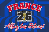 France World Cup 2026 Football Supporter Flag