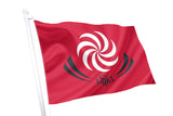 Georgia Rugby Crested Flag - The Lelos