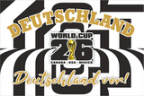 Germany World Cup 2026 Football Supporter Flag