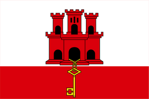 Gibraltar Flag