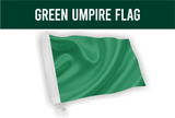 Green Umpire Flag