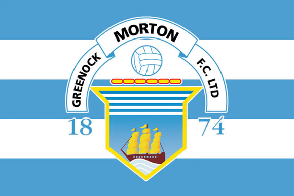 Greenock morton Football Club Flag