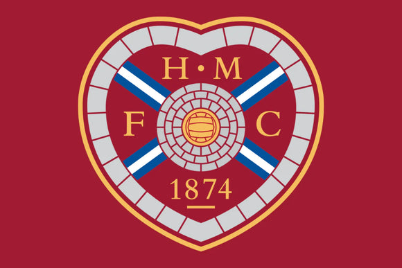 Heart Of Midlothian Hearts Football Club Flag