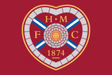 Heart Of Midlothian Hearts Football Club Flag