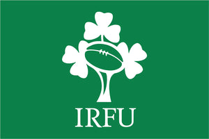 Ireland Rugby Crested Flag