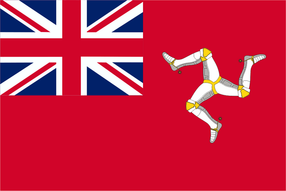 Isle of Man Civil Ensign Flag