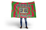 Jordan World Cup 2026 Football Supporter Flag