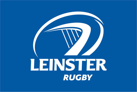 Leinster Rugby Crested Flag