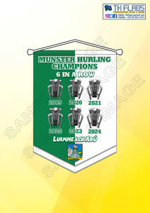 Limerick Munster Hurling Champions 6 in a Row Pennant