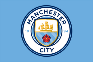 Manchester City Football Club Flag