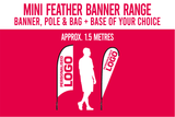 Mini Feather Banners