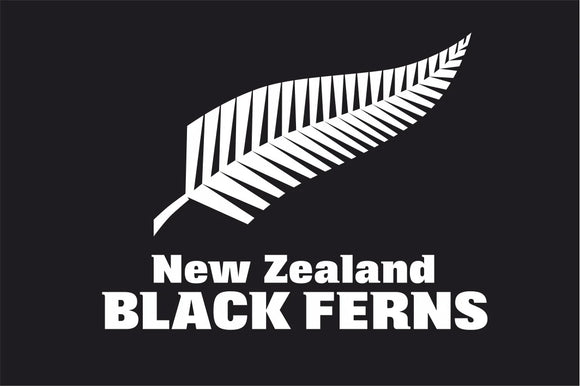 New Zealand Women's Rugby Union - The Black Ferns Flag