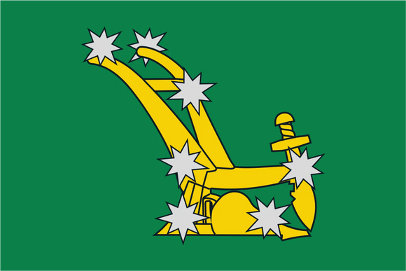 Plough and Stars Green Flag