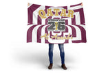 Qatar World Cup 2026 Football Supporter Flag