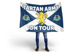 Scotland Football Tartan Army On Tour Club Flag