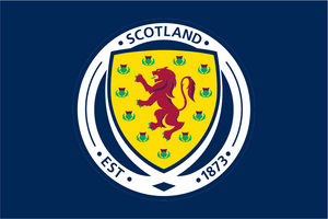 Scotland International Crest Football Flag